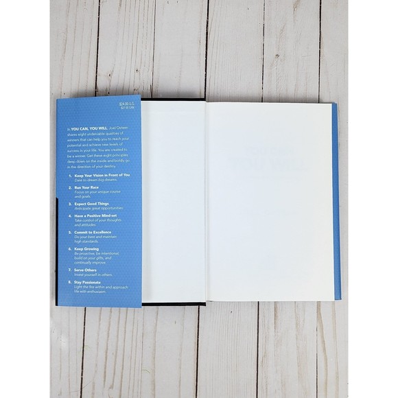 Joel Osteen You Can You Will Book Hardcover - Picture 3 of 5